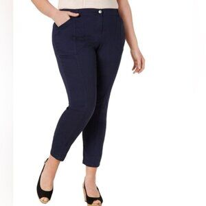 Style Co Navy Blue Skinny Leg Pants